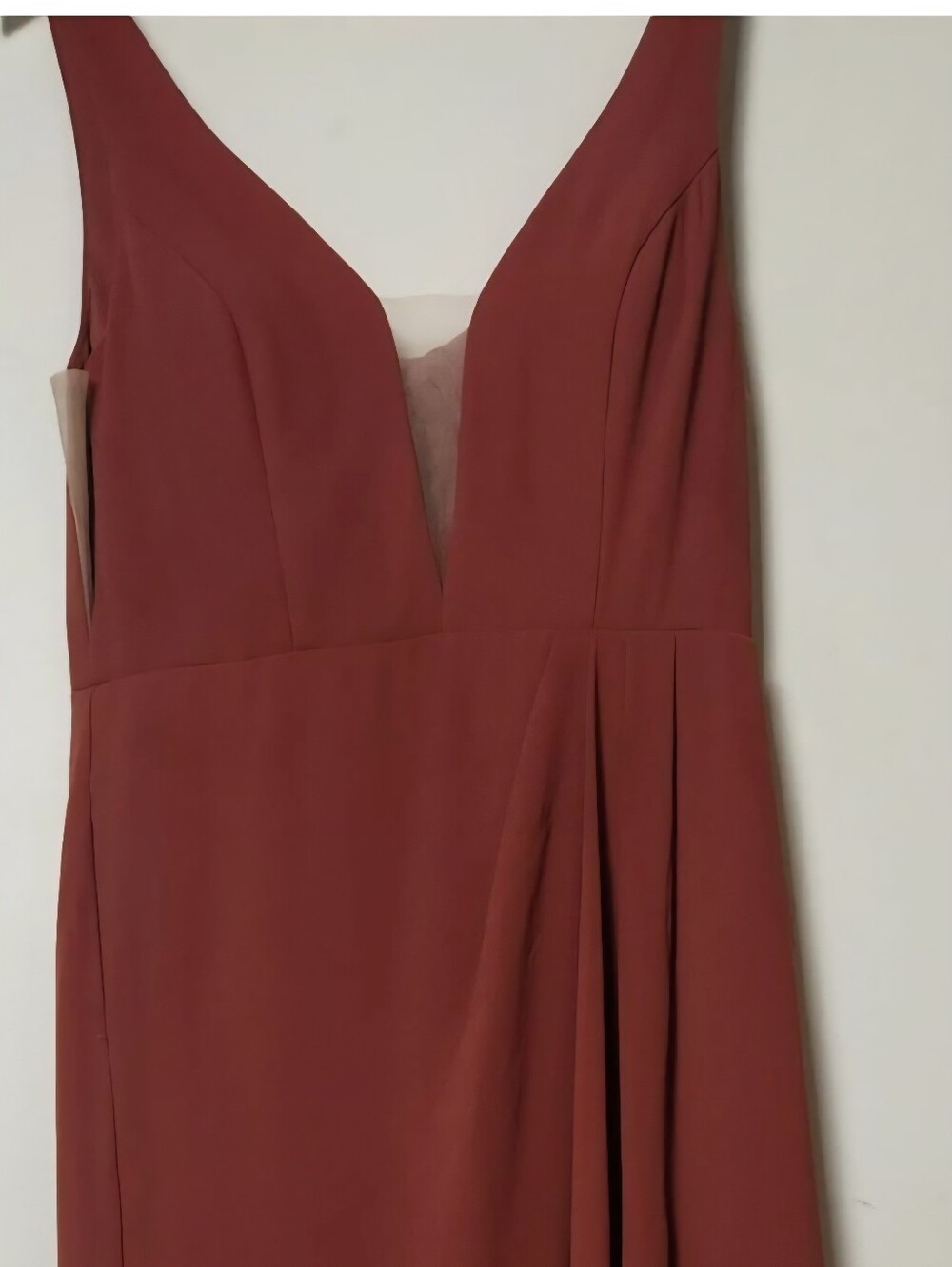 David's Bridal Celebrate Style Cinnamon Gown, Sz.12
